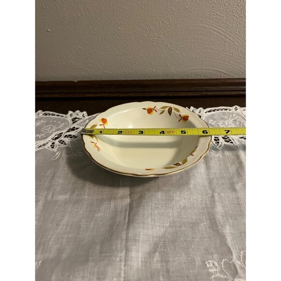 Autumn Leaf 6 Inch Fruit Dessert Sauce Bowl - Picture 4 of 4